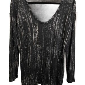 Rock & Republic Black  Blouse
